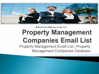 property management companies email list