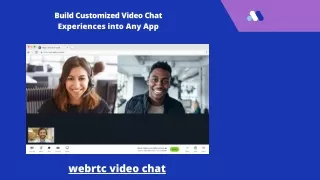 webrtc video chat