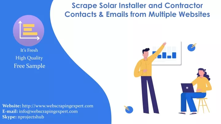 scrape solar installer and contractor contacts