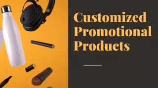 Customized Promotional Products