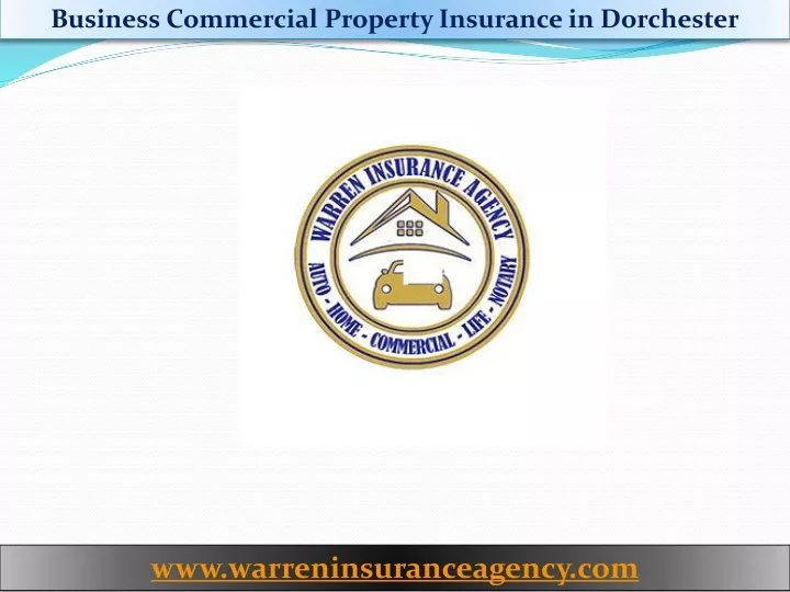 business commercial property insurance