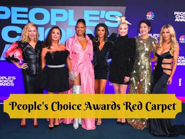 people s choice awards red carpet