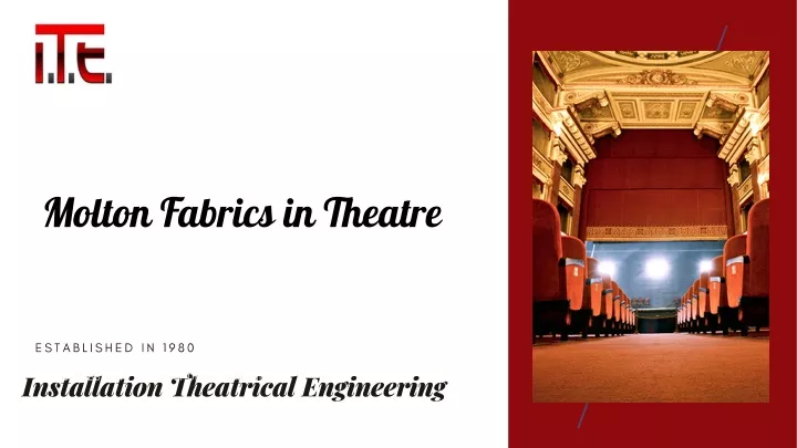 molton fabrics in theatre