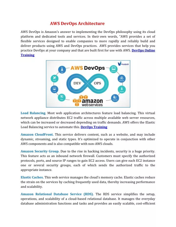 aws devops architecture