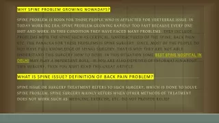 5 Incredible Best Spine Hospital in Delhi Products You’ll Wish You Discovered Sooner