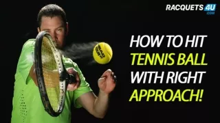 3 Steps To Hitting A Perfect Tennis Shot