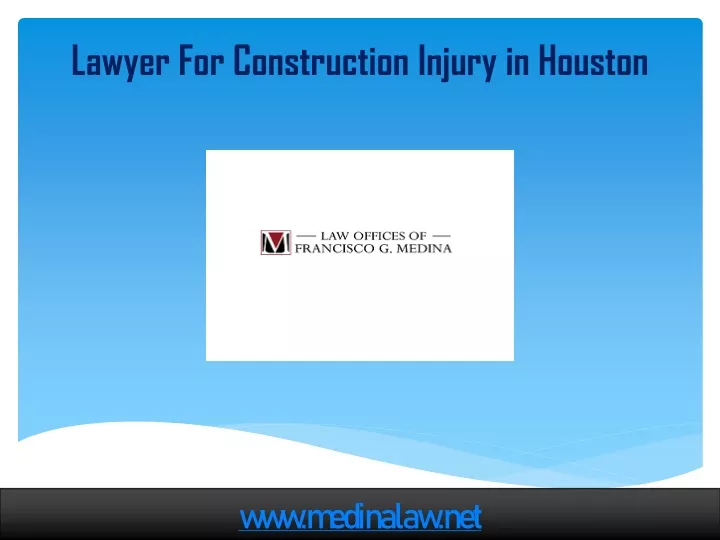 lawyer for construction injury in houston