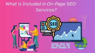 What is Included in On-Page SEO Services?