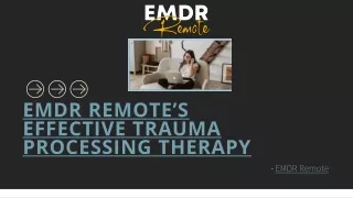 emdr remote s effective trauma processing therapy