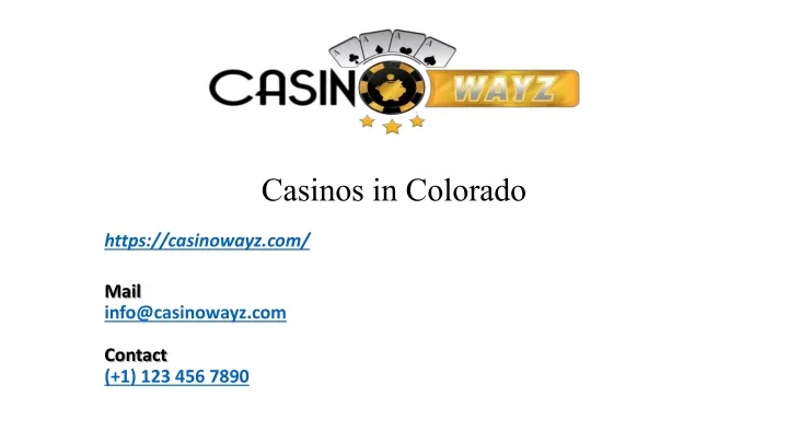 casinos in colorado