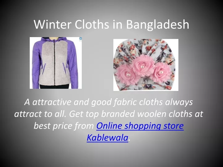 winter cloths in bangladesh