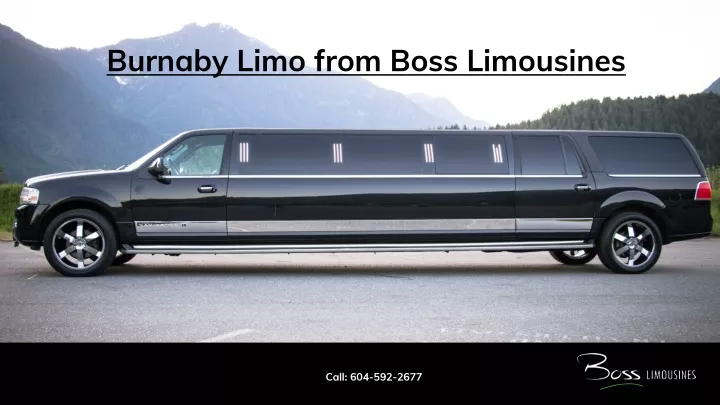 burnaby limo from boss limousines