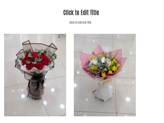 To avail Online Flower Delivery in Dubai