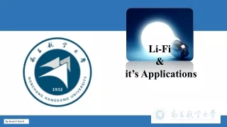 Li fi and its application
