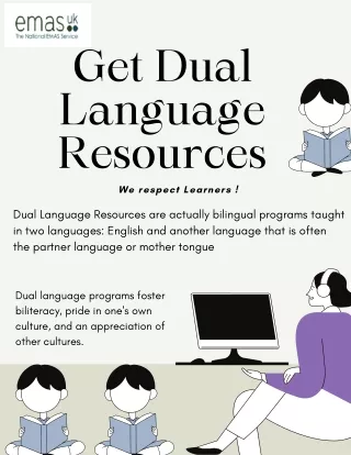 Learn in a unique and effective way with Dual Language