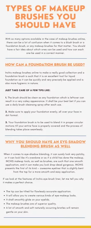Types of Makeup Brushes You Should Have