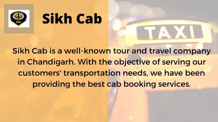 sikh cab