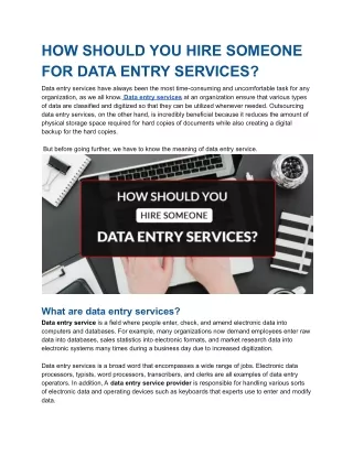 HOW SHOULD YOU HIRE SOMEONE FOR DATA ENTRY SERVICES_ (1).docx