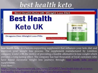 best health keto