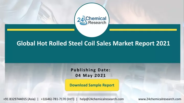 global hot rolled steel coil sales market report