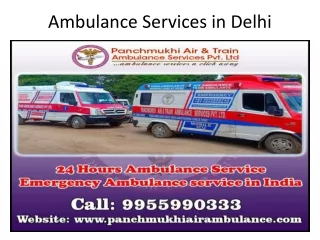 ambulance services in delhi