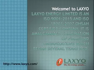 welcome to laxyo laxyo energy limited