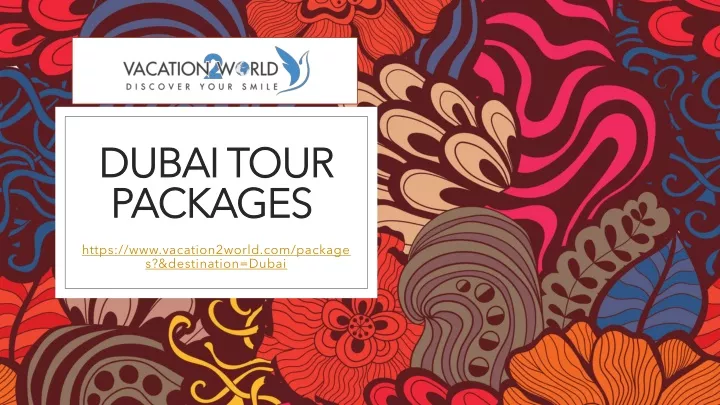 dubai tour packages