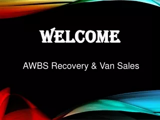 welcome