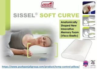 SISSEL® Soft Curve | soft pillow | Pushpanjali medi India