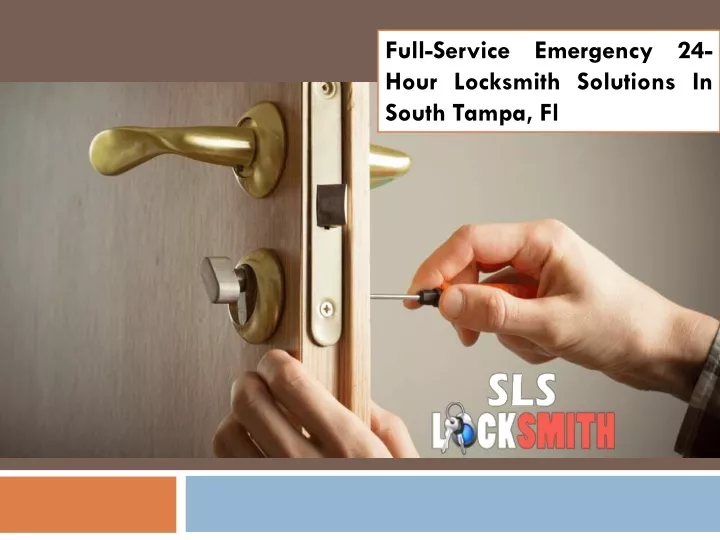 full service emergency 24 hour locksmith