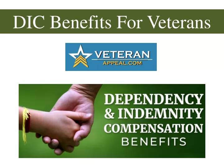 dic benefits for veterans