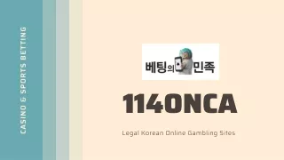 Best Available Casino Site Korea