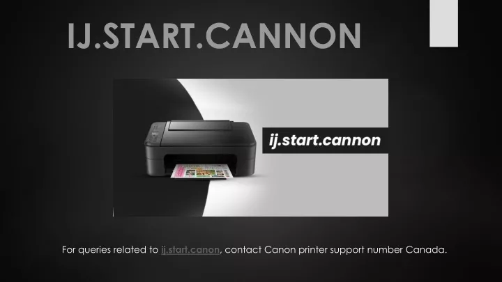 ij start cannon