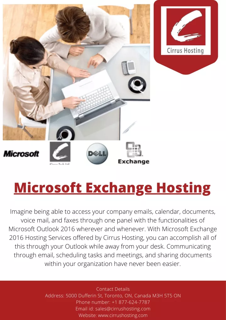 microsoft exchange hosting