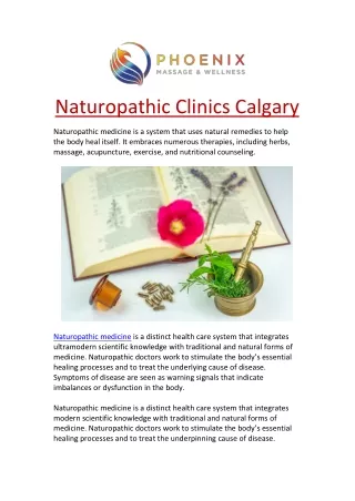 Naturopathic Clinics Calgary