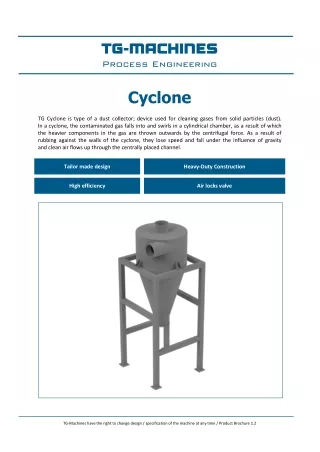 Cyclone Ver - TG Machines