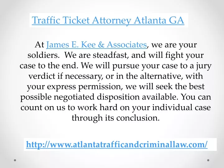 traffic ticket attorney atlanta ga