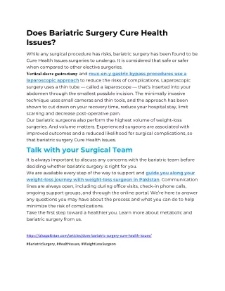 Bariatric Surgery Cure Health Issues.docx