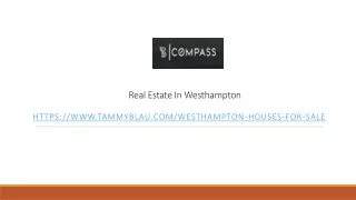 Real Estate In Westhampton