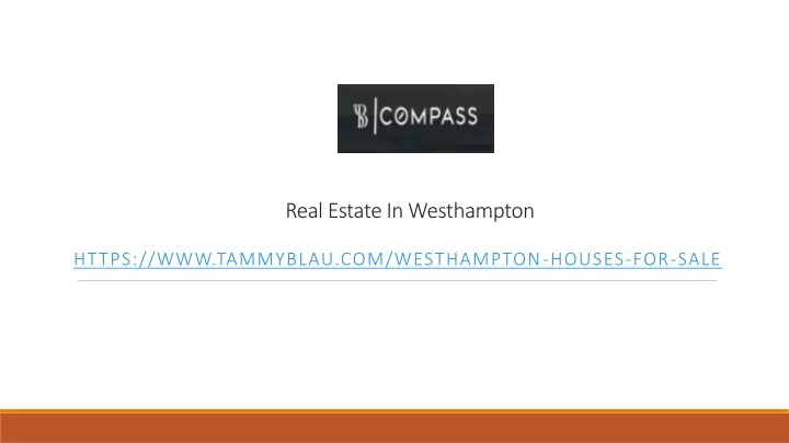 real estate in westhampton