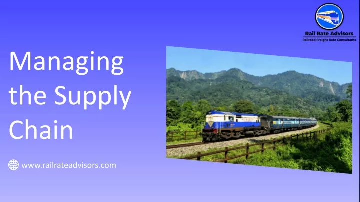 managing the supply chain