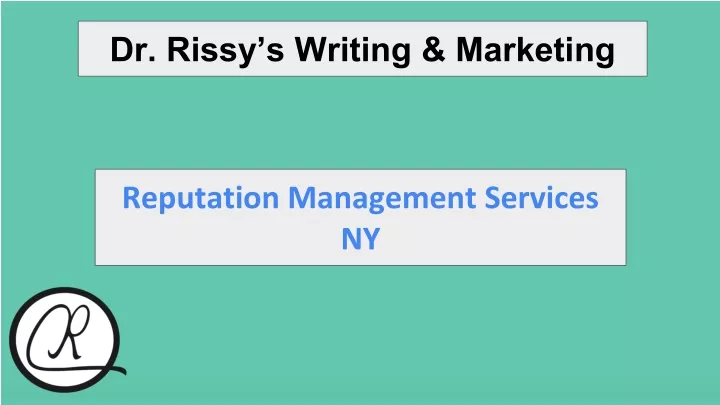 dr rissy s writing marketing