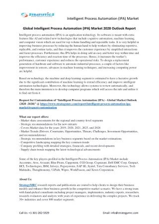 intelligent process automation ipa market