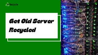 Get Rid Of Your Old Server Easily