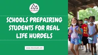 schools prepairing students for real life hurdels