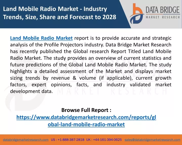 land mobile radio market industry trends size