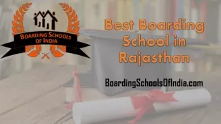 Best Boarding Schools in Rajasthan