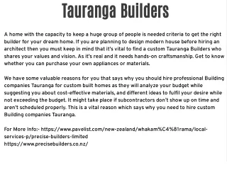 Tauranga Builders