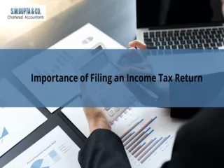 Importance of Filing an Income Tax Return
