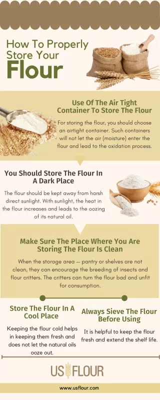 How To Properly Store Your Flour